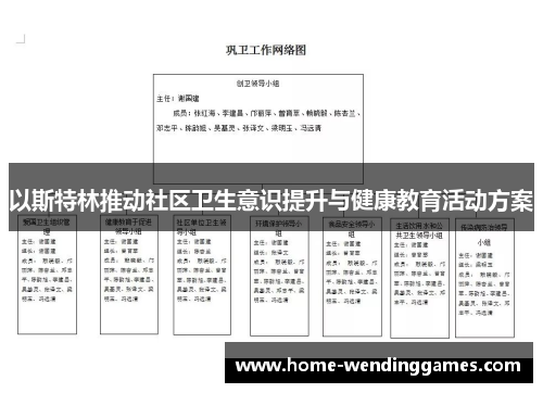 以斯特林推动社区卫生意识提升与健康教育活动方案