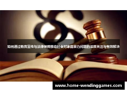 如何通过教育宣传与法律保障推动社会对家庭暴力问题的深度关注与有效解决
